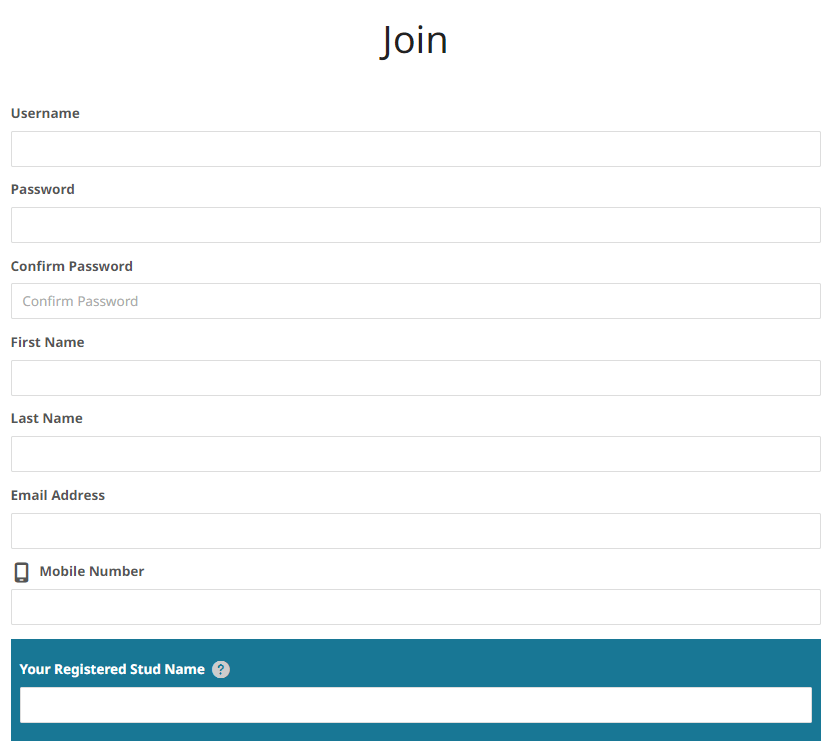 How to Join - join screen